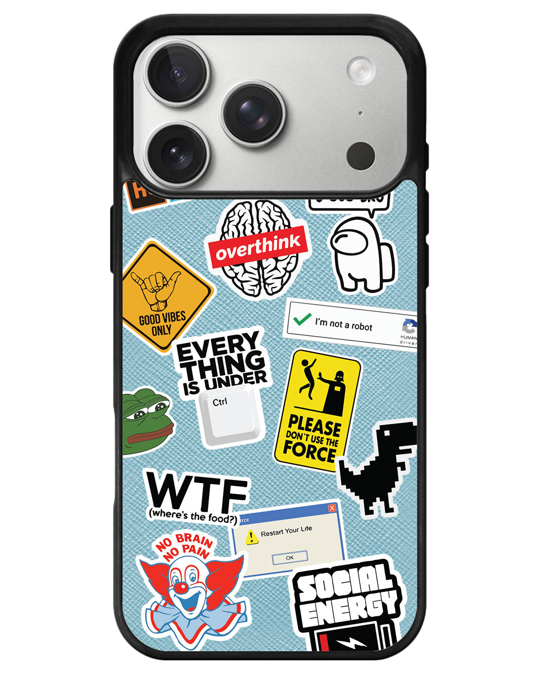 iPhone Leather Grip - Brand Parody 2.0