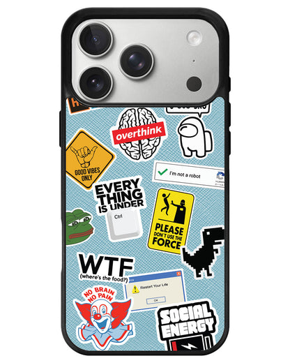 iPhone Leather Grip - Brand Parody 2.0
