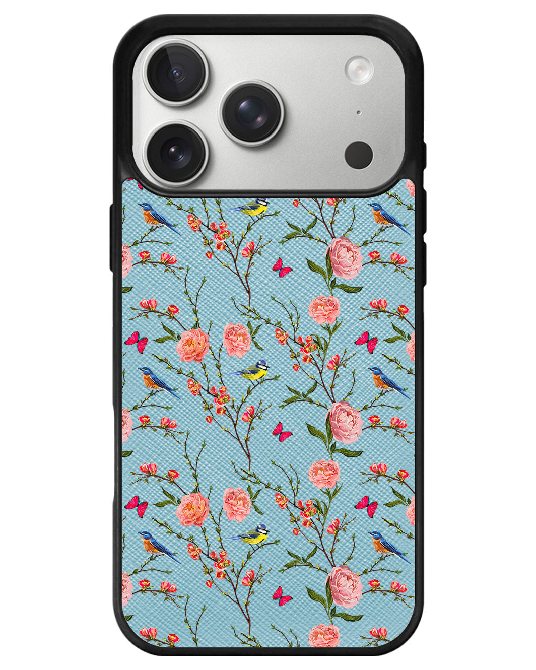iPhone Leather Grip - Flora Gardenia