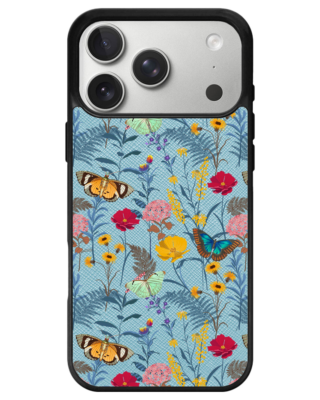 iPhone Leather Grip - Flora Magnolia