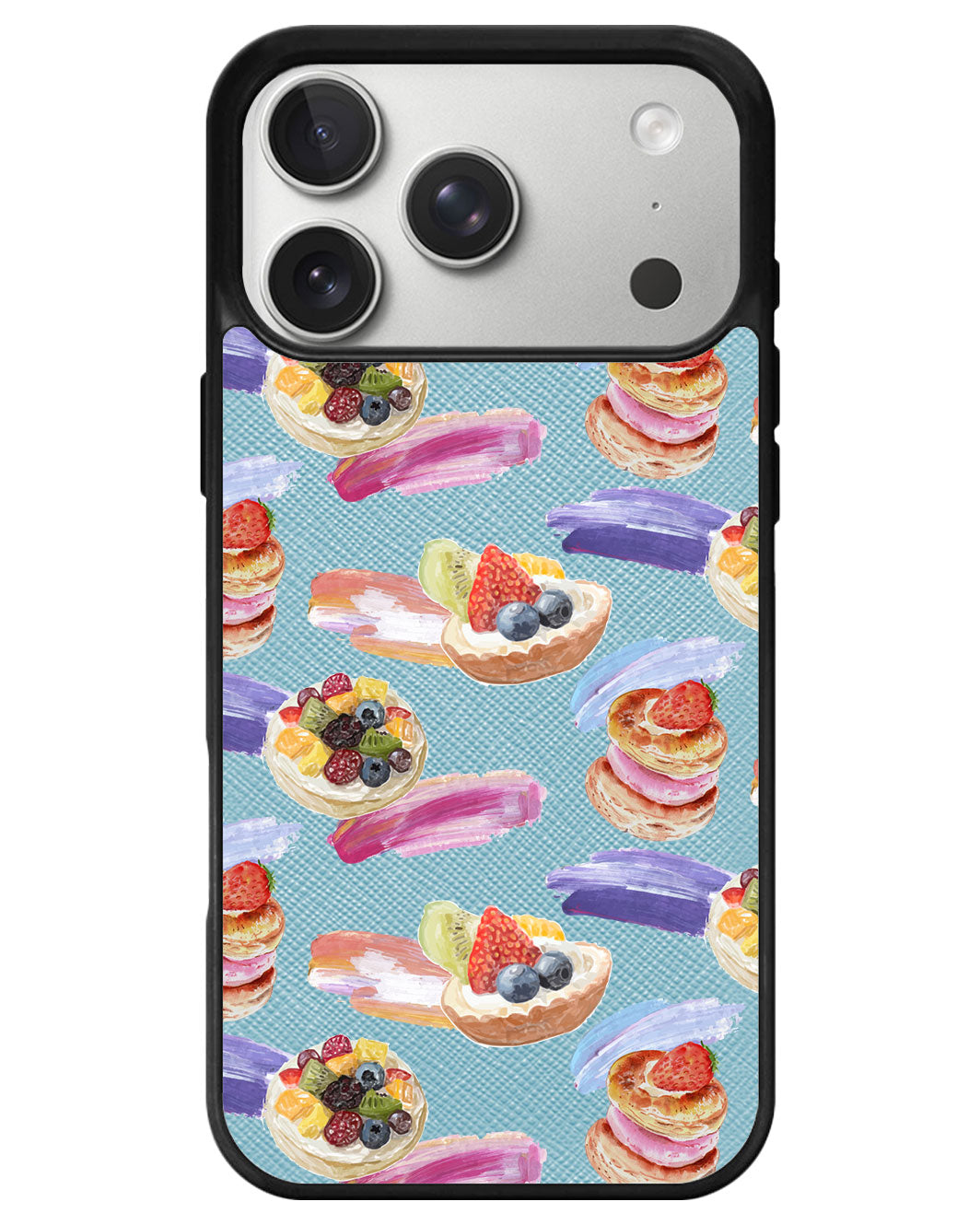 iPhone Leather Grip - Fruit Pie