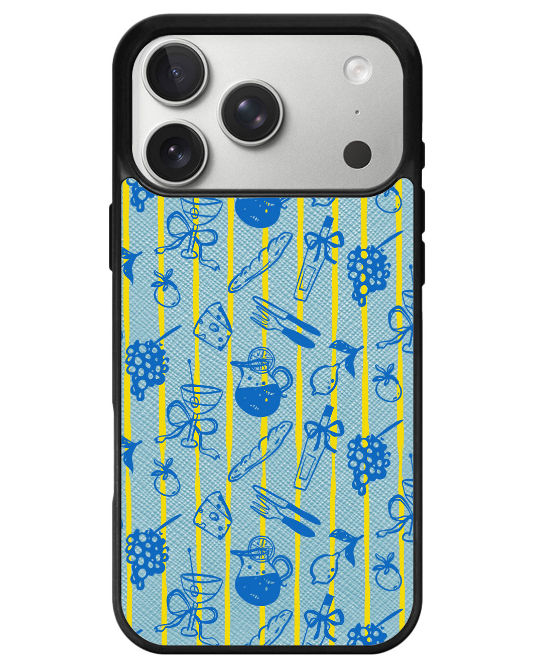 iPhone Leather Grip - Italian Summer