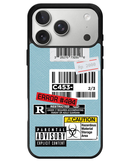 iPhone Leather Grip - Label Sticker Pack