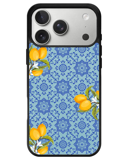 iPhone Leather Grip - Majolica Sicily