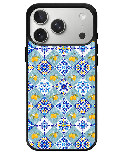 iPhone Leather Grip - Majolica Tuscany