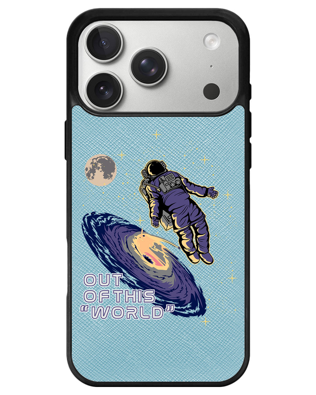 iPhone Leather Grip - Out Of This World