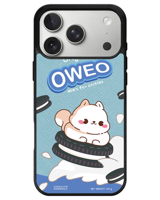 iPhone Leather Grip - Oweo Dog