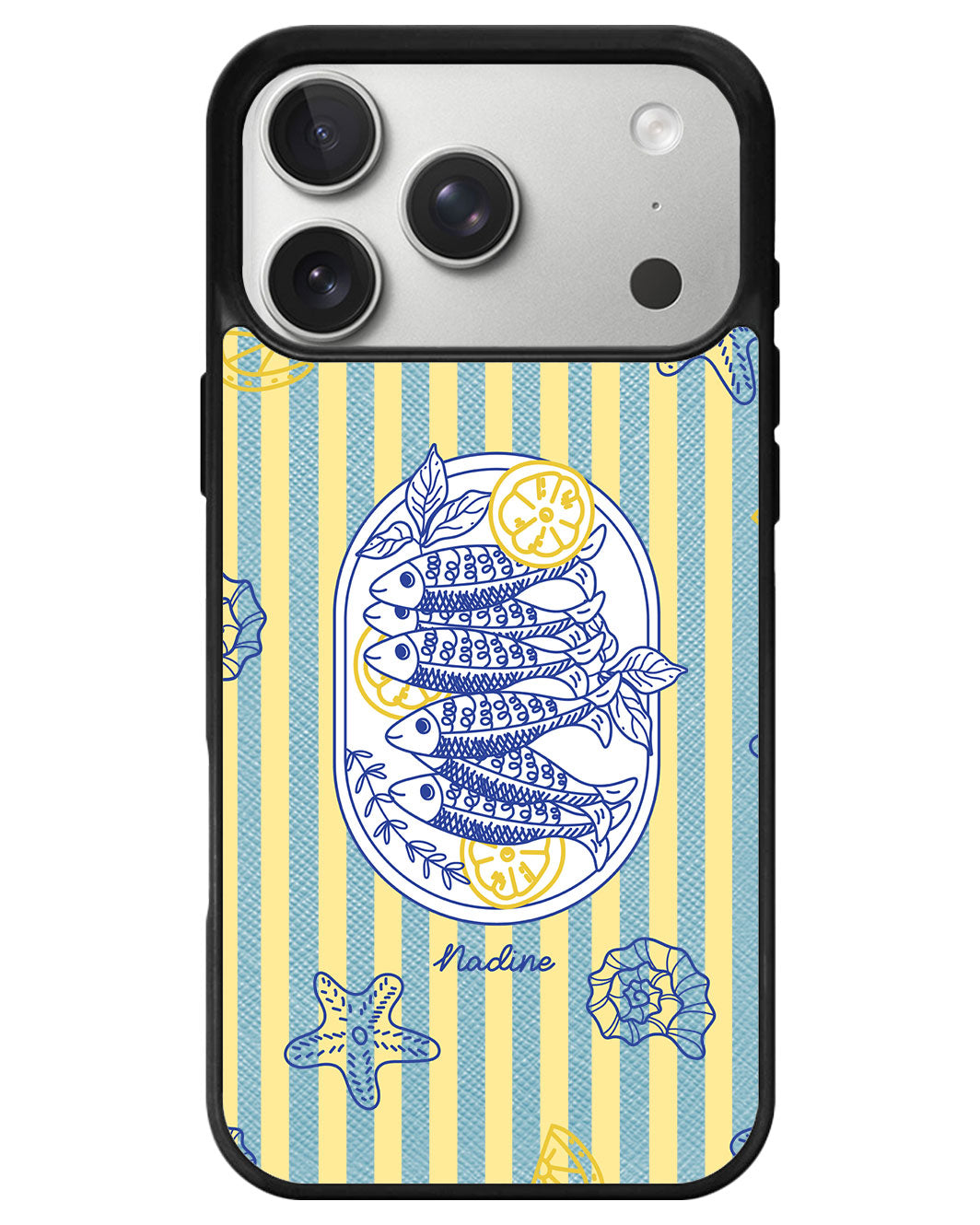 iPhone Leather Grip - Sardines 1.0