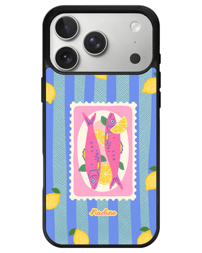 iPhone Leather Grip - Sardines 2.0