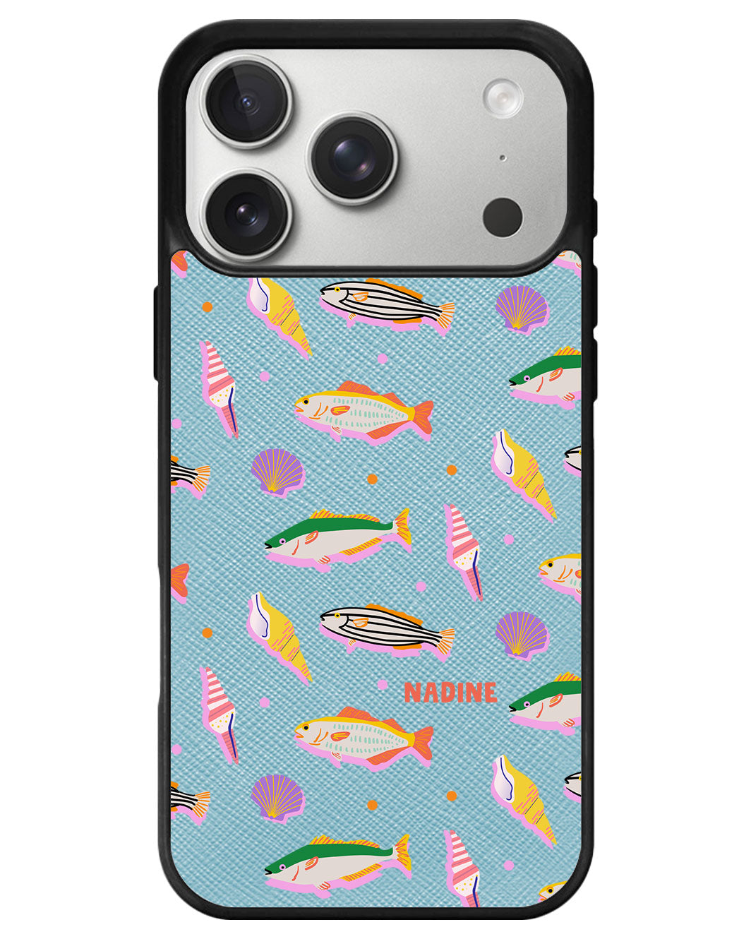 iPhone Leather Grip - Sardines 3.0