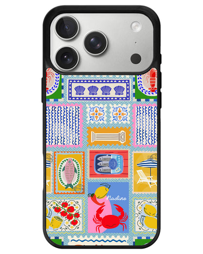 iPhone Leather Grip - Seaside Opulence 1.0