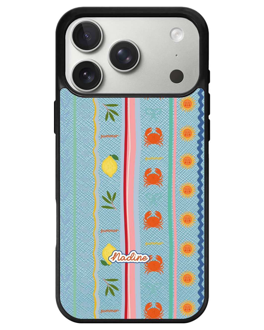 iPhone Leather Grip - Seaside Opulence 2.0