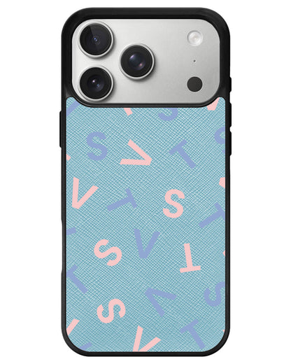 iPhone Leather Grip - Seventeen Monogram