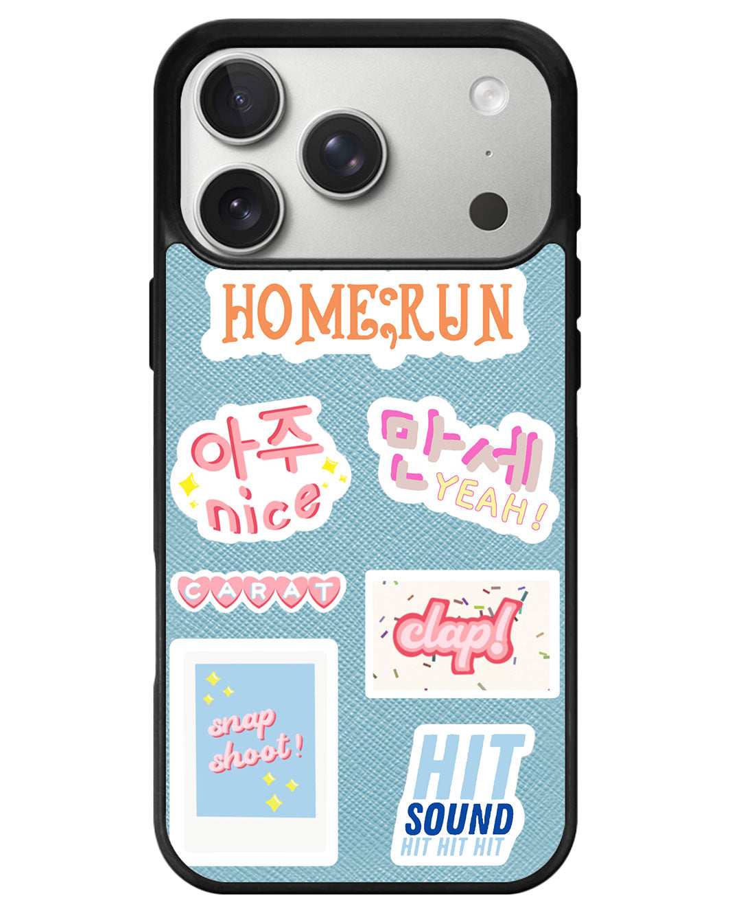 iPhone Leather Grip - Seventeen Sticker Pack