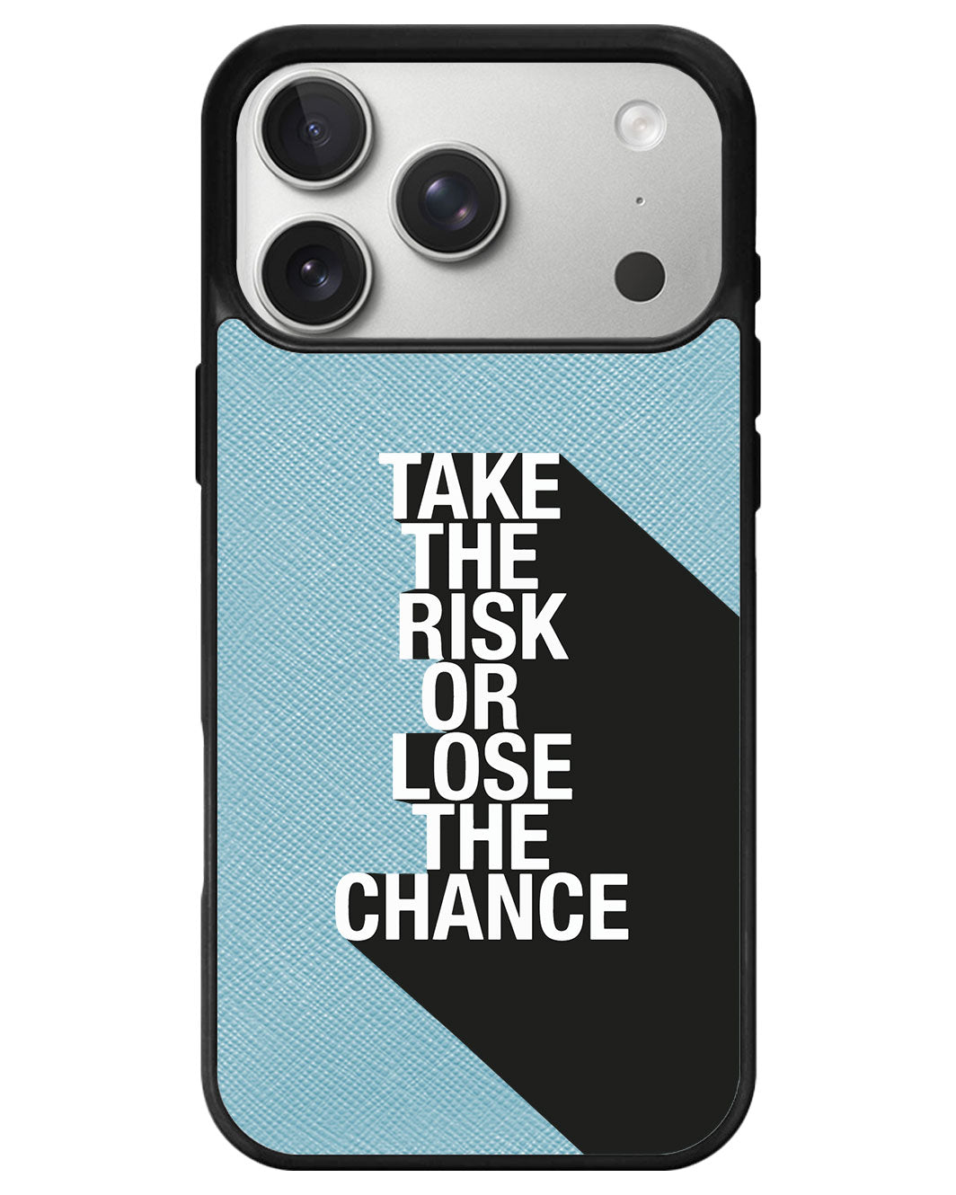 iPhone Leather Grip - Take The Risk