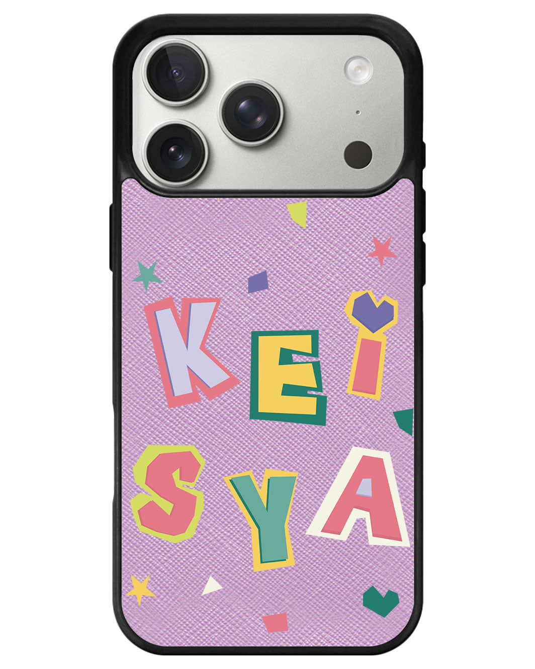 iPhone Leather Grip - Adorable Monogram 4.0