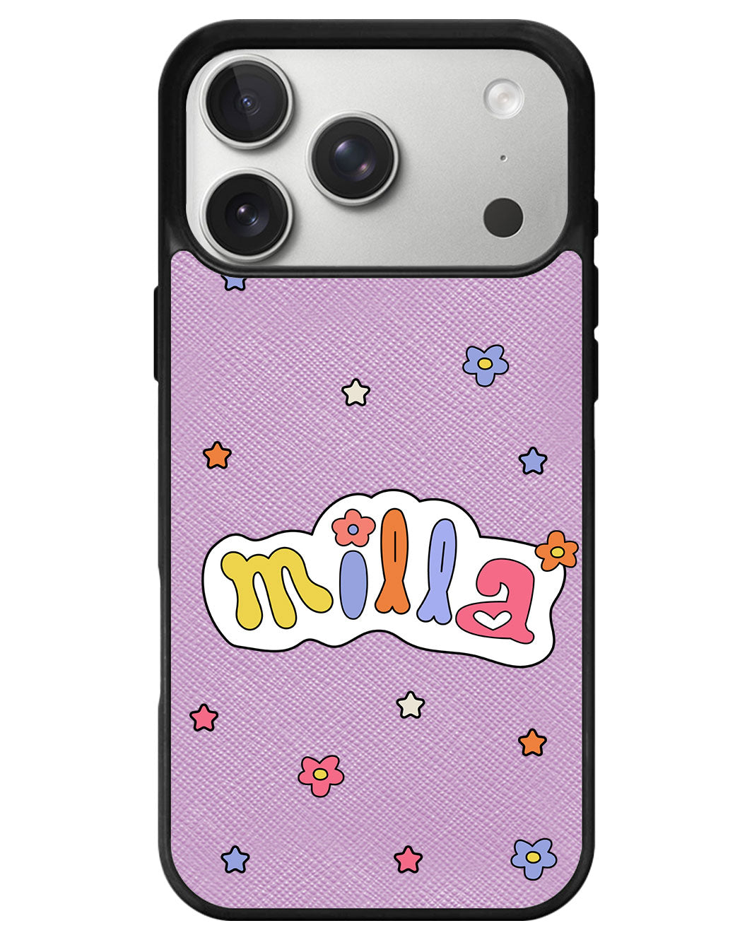 iPhone Leather Grip - Adorable Monogram 5.0