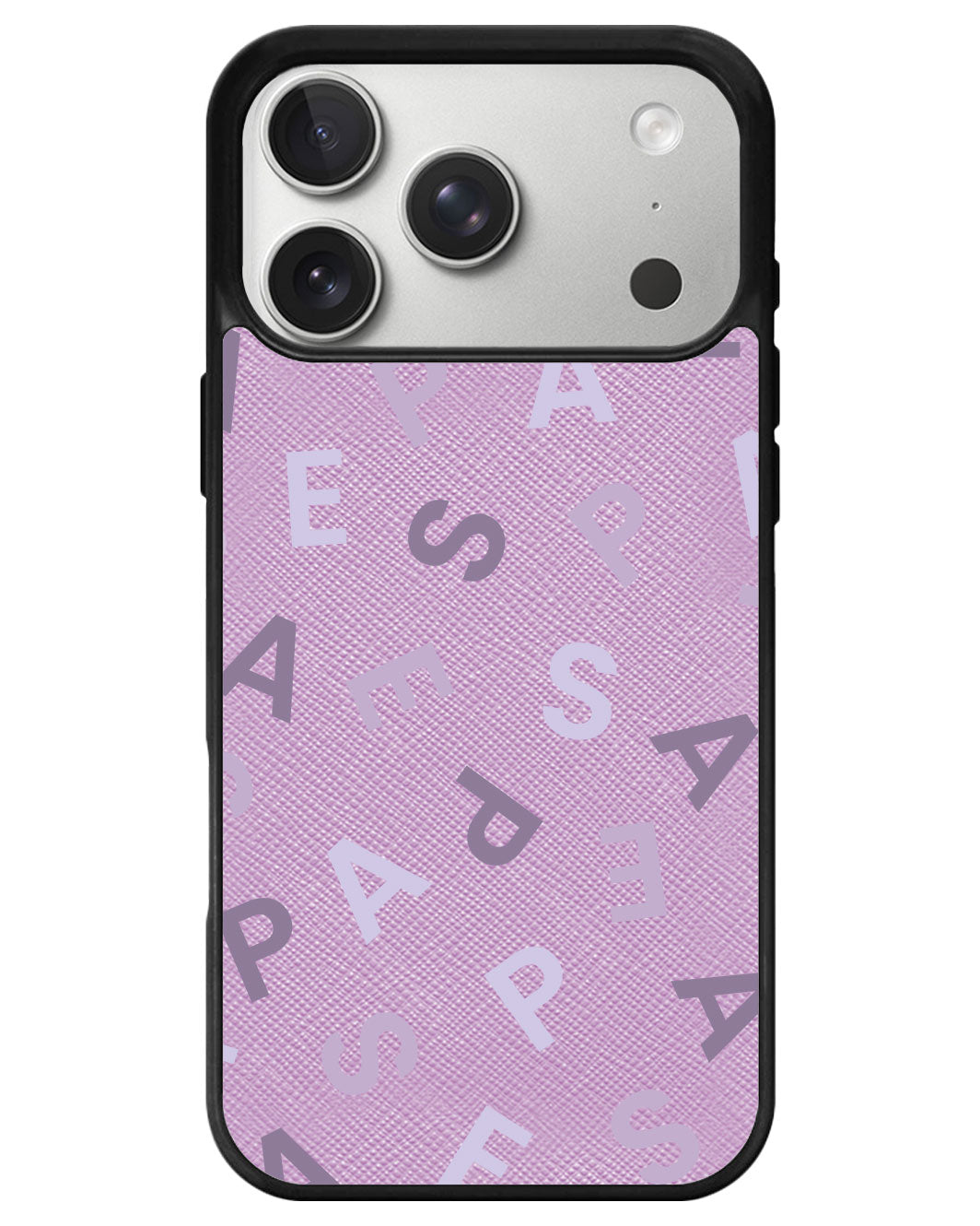 iPhone Leather Grip - Aespa Monogram
