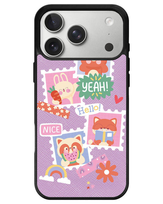 iPhone Leather Grip - Animal Squad