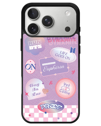 iPhone Leather Grip - BTS Proof