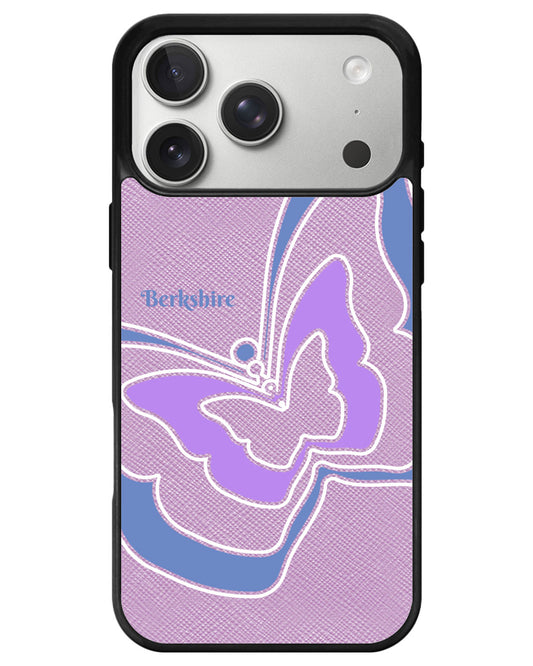 iPhone Leather Grip - Butterfly Pattern 2.0