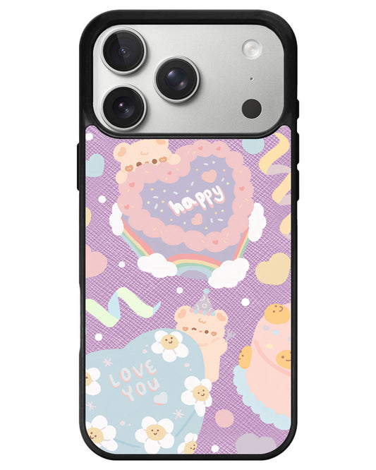 iPhone Leather Grip - Cake party