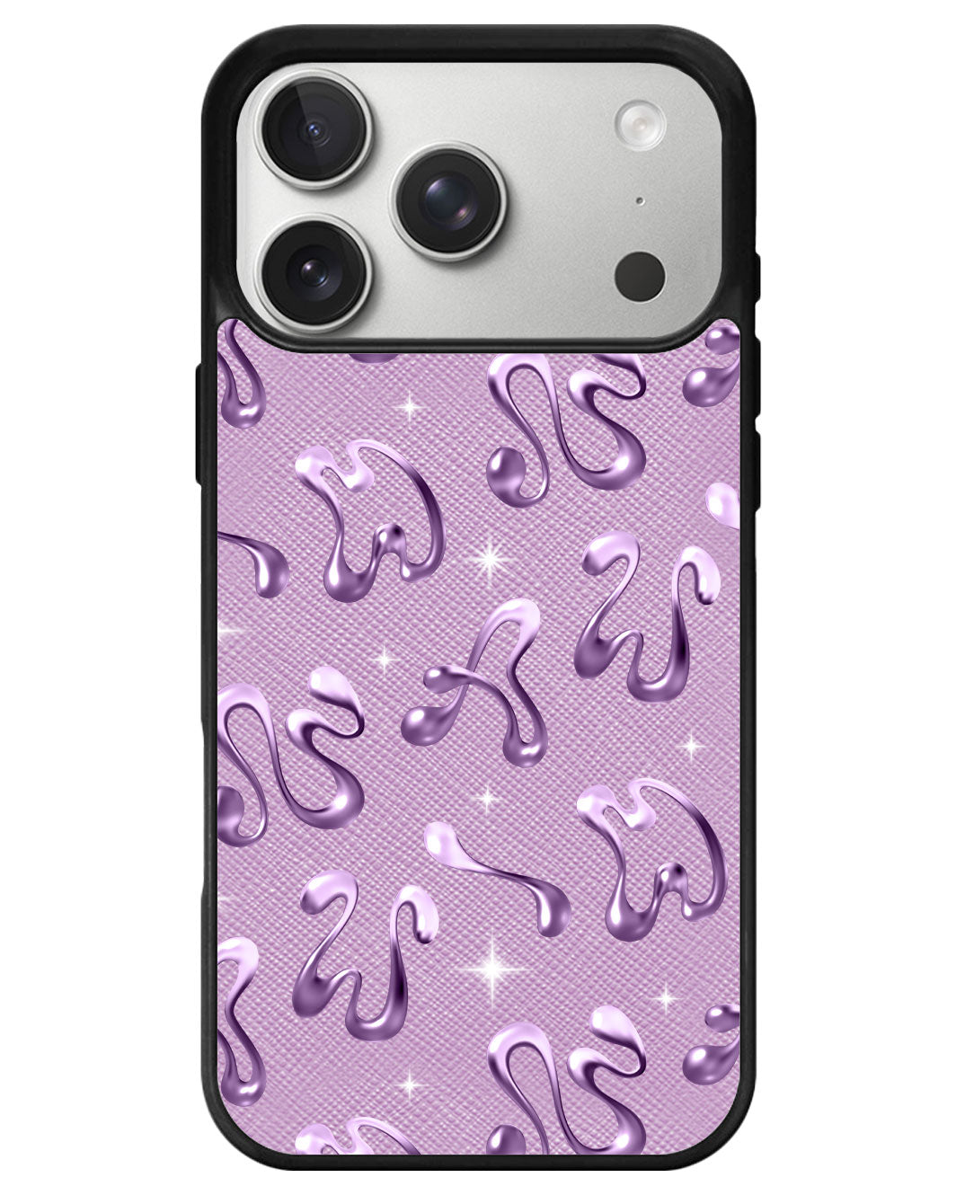 iPhone Leather Grip - Chrome Monogram 4.0