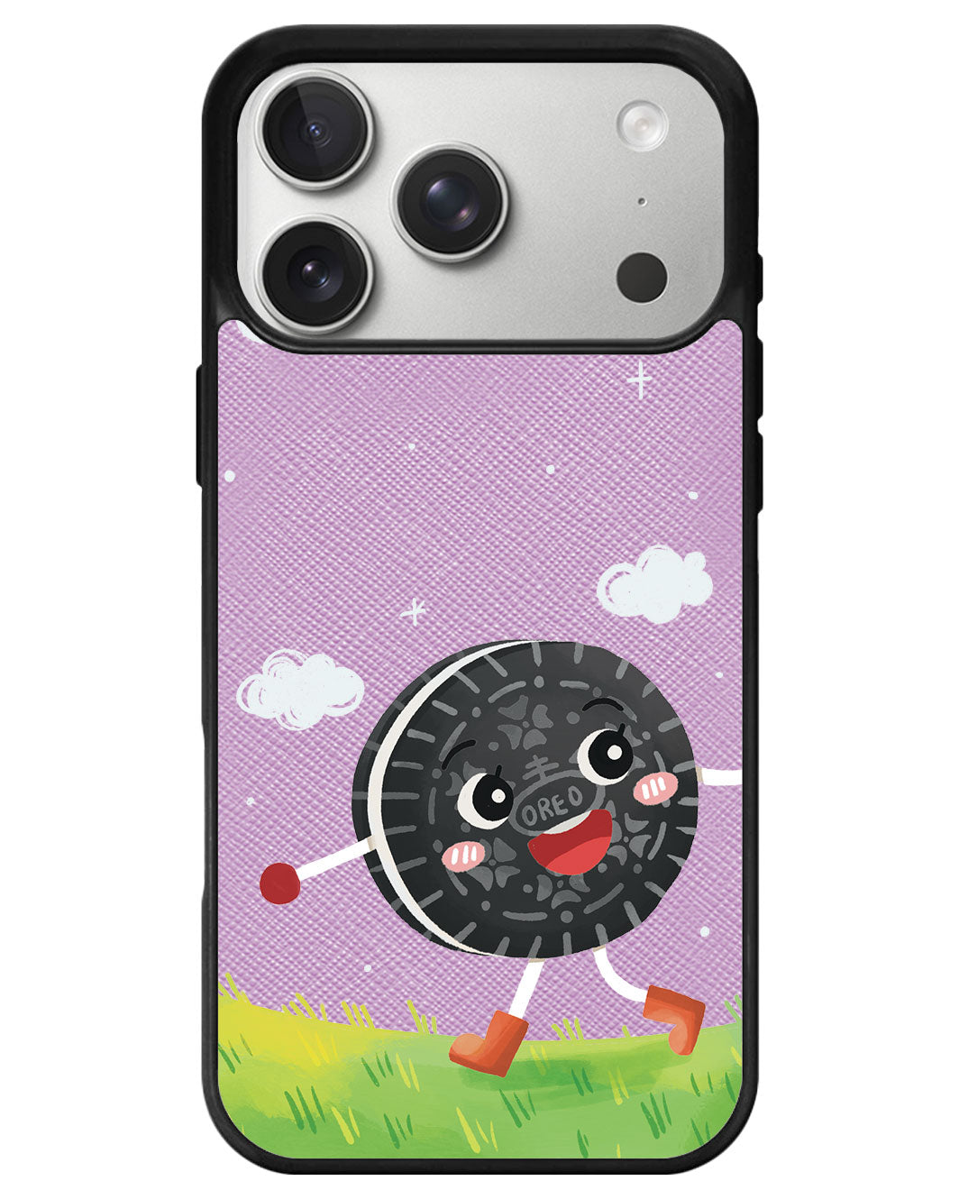 iPhone Leather Grip - Cookies to Milk (Couple Case)
