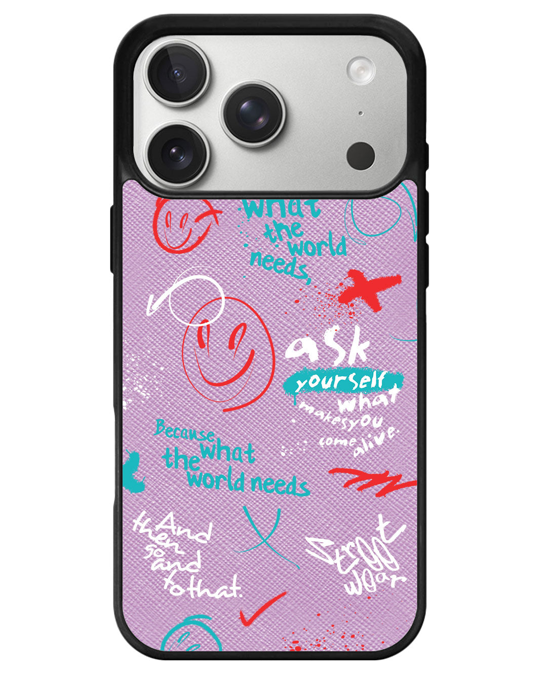 iPhone Leather Grip - Graffiti 2.0
