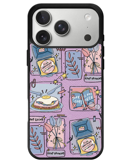 iPhone Leather Grip - Grow (Sunnysidearteu)