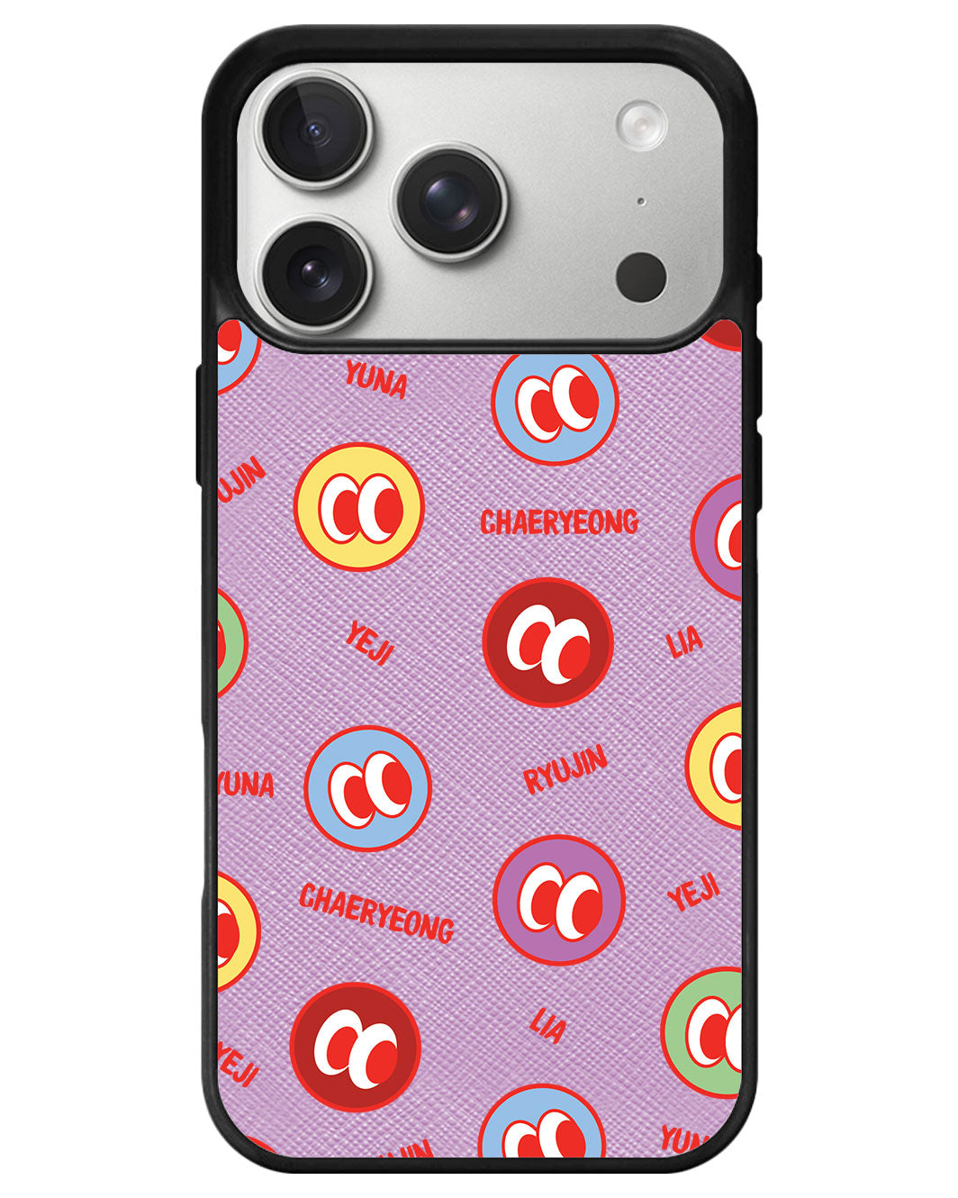 iPhone Leather Grip - ITZY Monogram