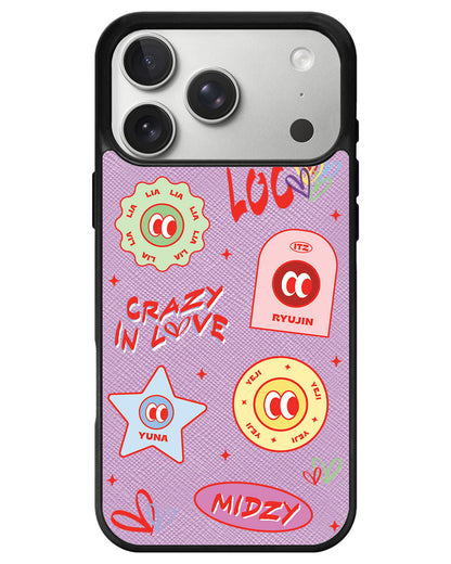 iPhone Leather Grip - ITZY Sticker Pack