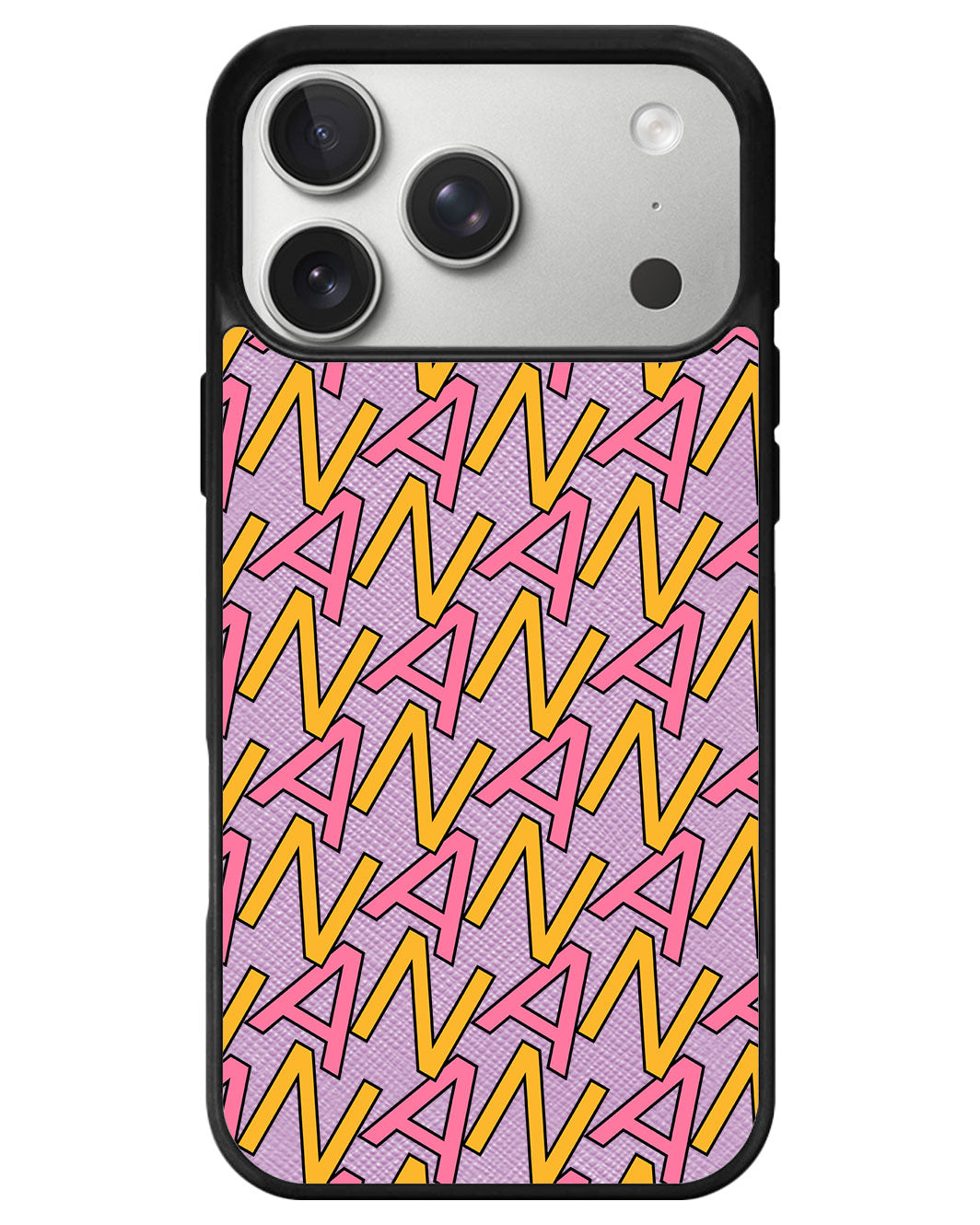 iPhone Leather Grip - Initial Monogram 3.0