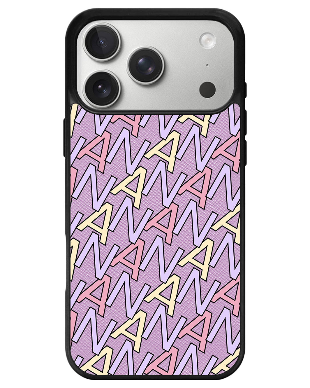 iPhone Leather Grip - Initial Monogram 5.0