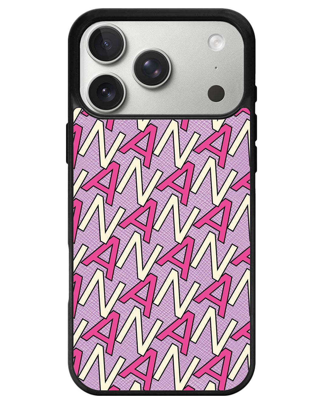 iPhone Leather Grip - Initial Monogram 6.0
