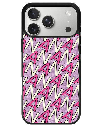 iPhone Leather Grip - Initial Monogram 6.0