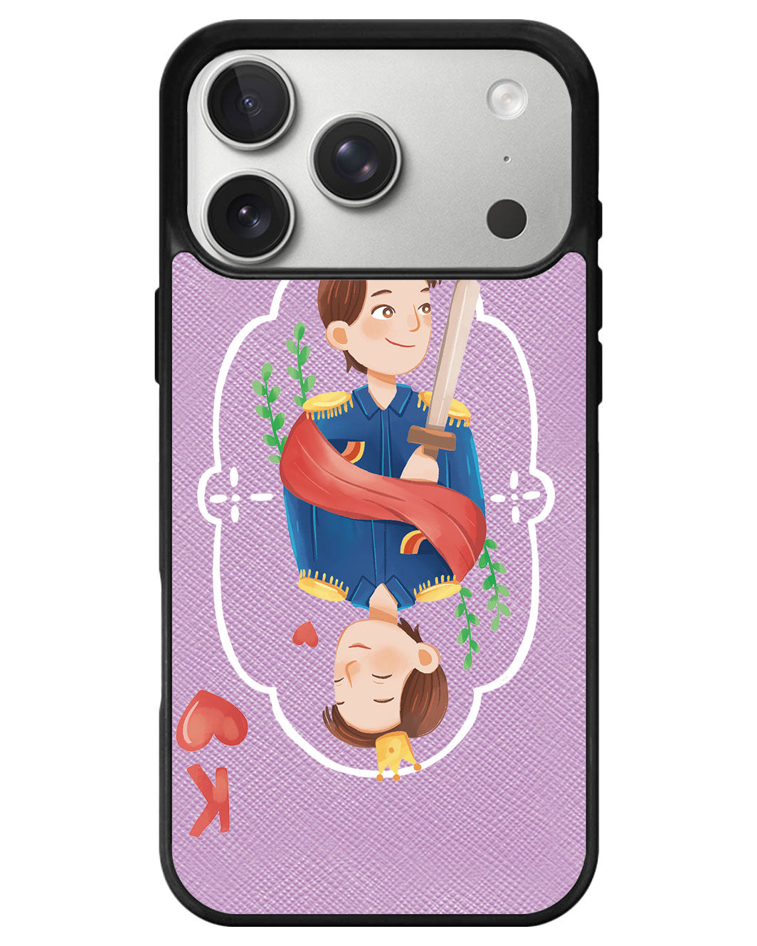 iPhone Leather Grip - King