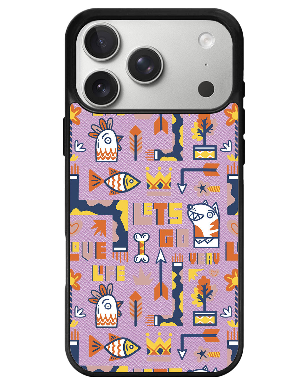 iPhone Leather Grip - Life in Color
