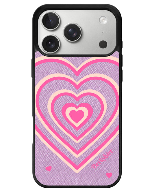 iPhone Leather Grip - Love Pattern 1.0