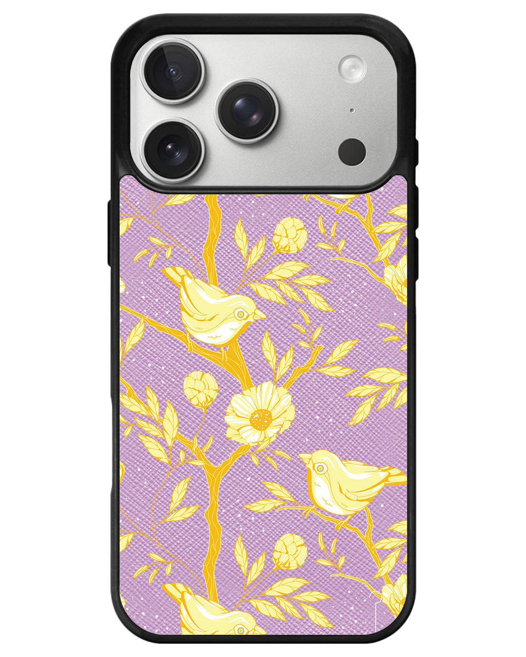 iPhone Leather Grip - Lovebird Monochrome 2.0