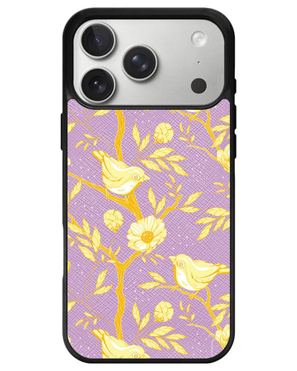 iPhone Leather Grip - Lovebird Monochrome 2.0