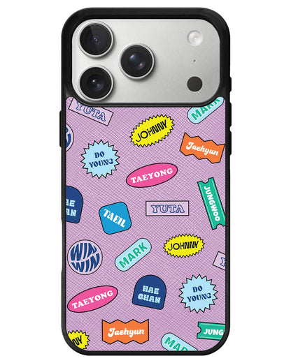 iPhone Leather Grip - NCT127 Squad