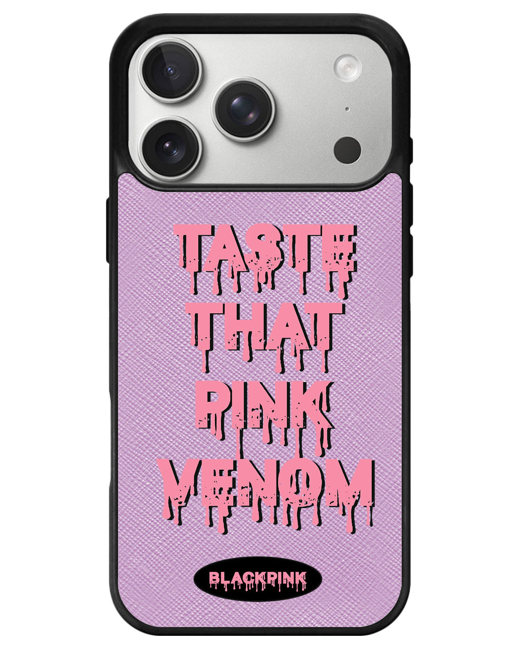 iPhone Leather Grip - Pink Venom