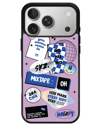 iPhone Leather Grip - SKZ Sticker Pack