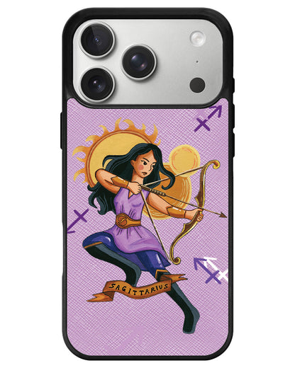 iPhone Leather Grip - Sagitarius