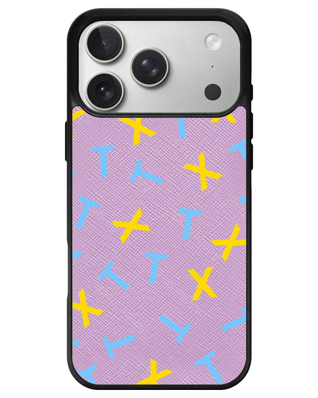 iPhone Leather Grip - TXT Monogram