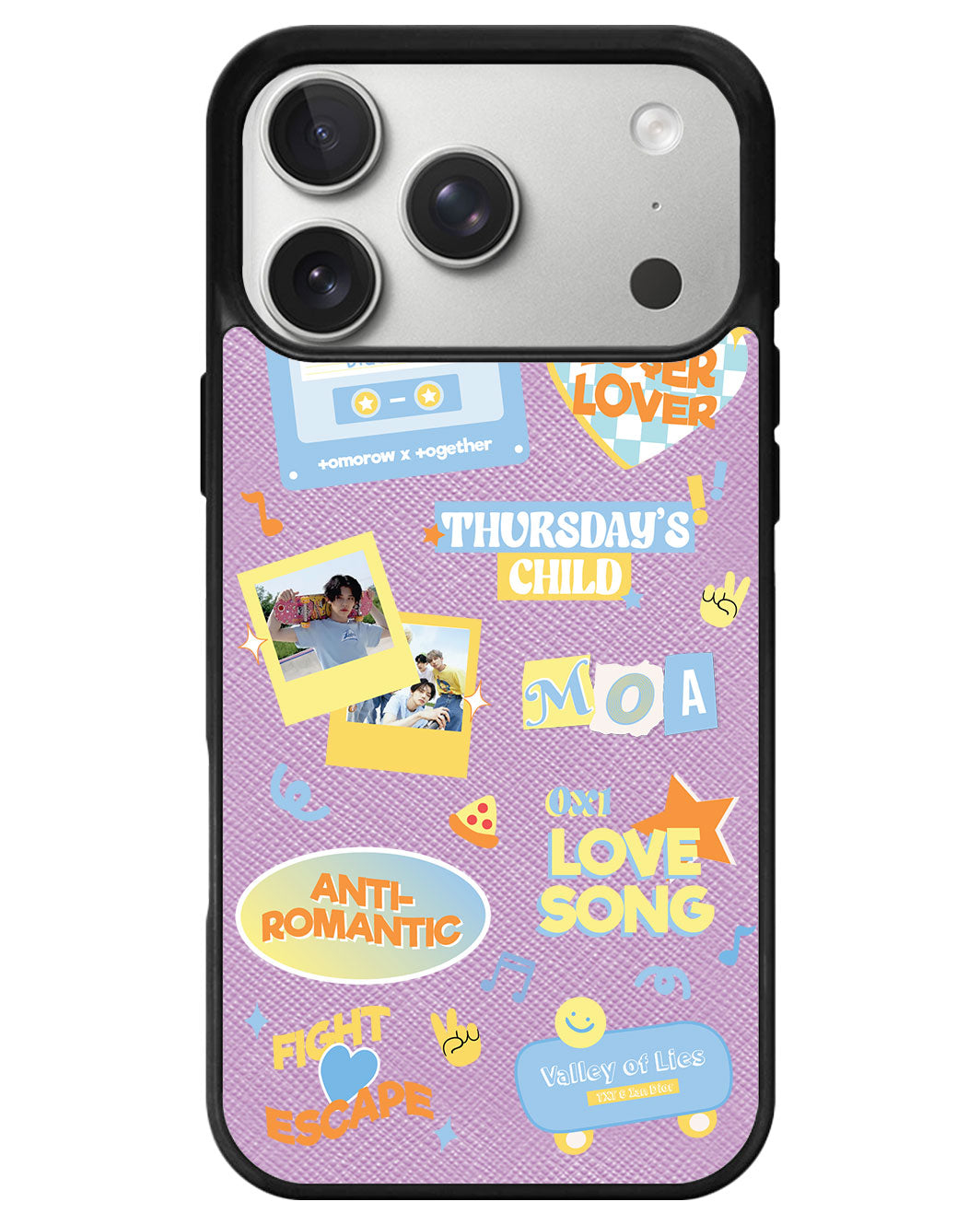 iPhone Leather Grip - TXT Sticker