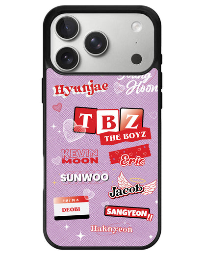 iPhone Leather Grip - The Boyz Members