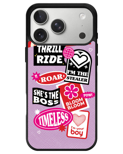 iPhone Leather Grip - The Boyz Song Sticker Pack