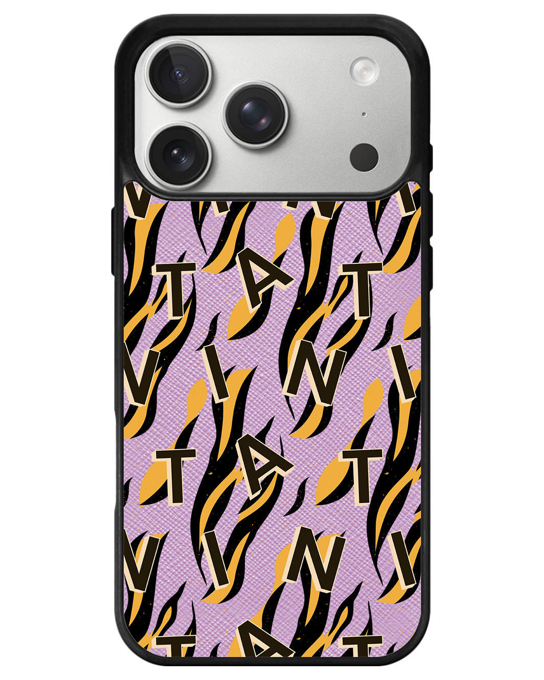 iPhone Leather Grip - Tiger Monogram 1.0